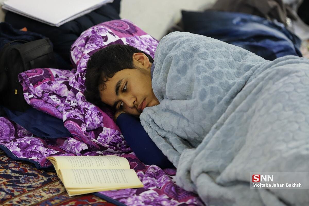 مراسم معنوی اعتکاف در مسجد جامع اصفهان