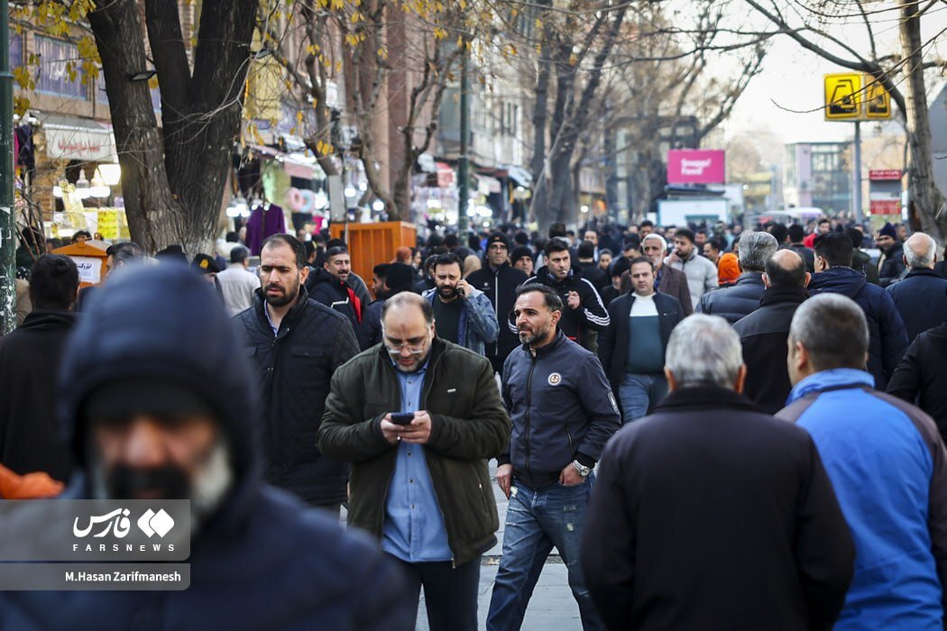 عکس/ گرمی بازار در سرمای دی