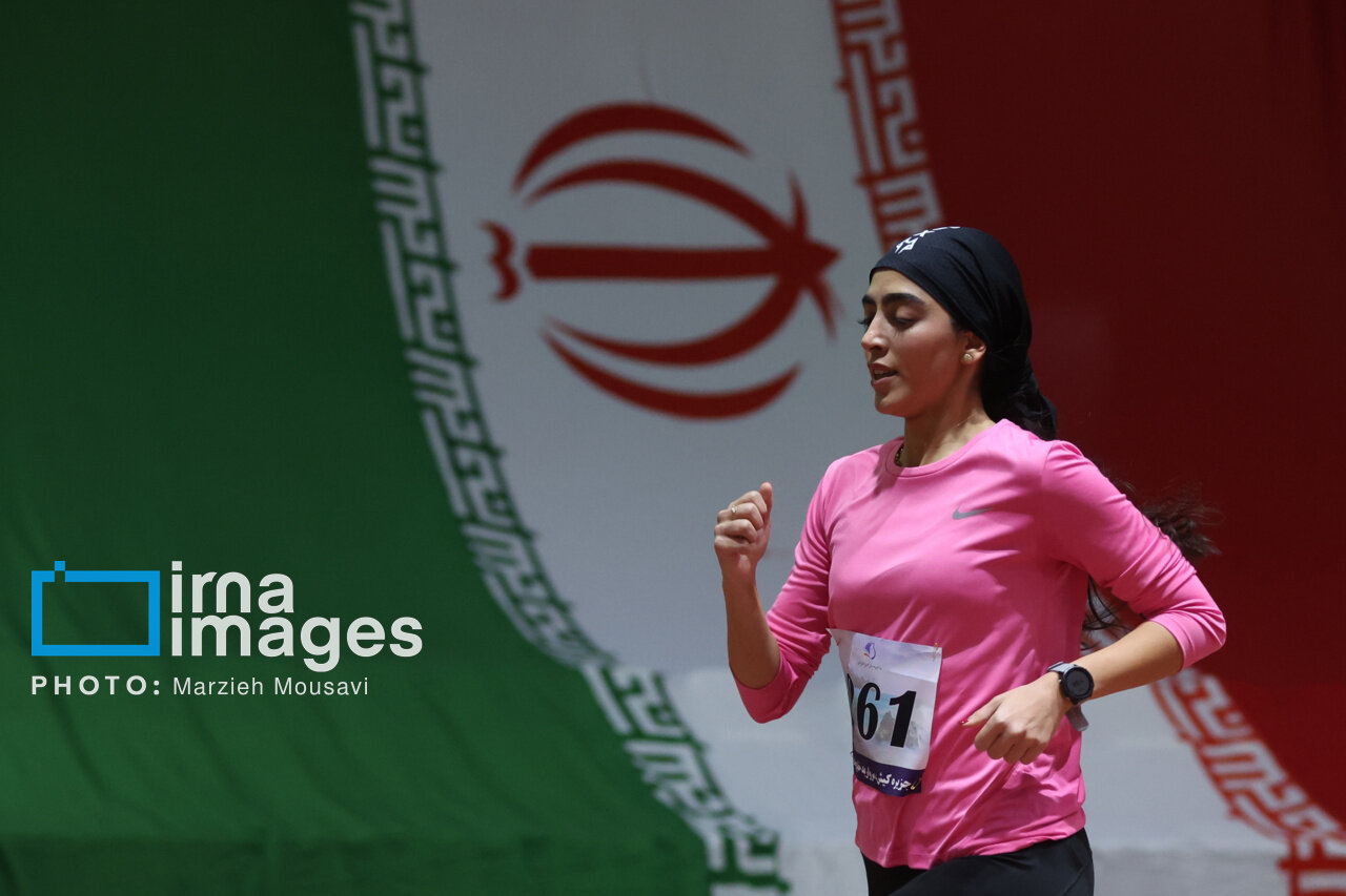 مسابقات دومیدانی زنان داخل سالن قهرمانی کشور