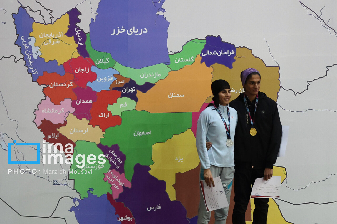مسابقات دومیدانی زنان داخل سالن قهرمانی کشور