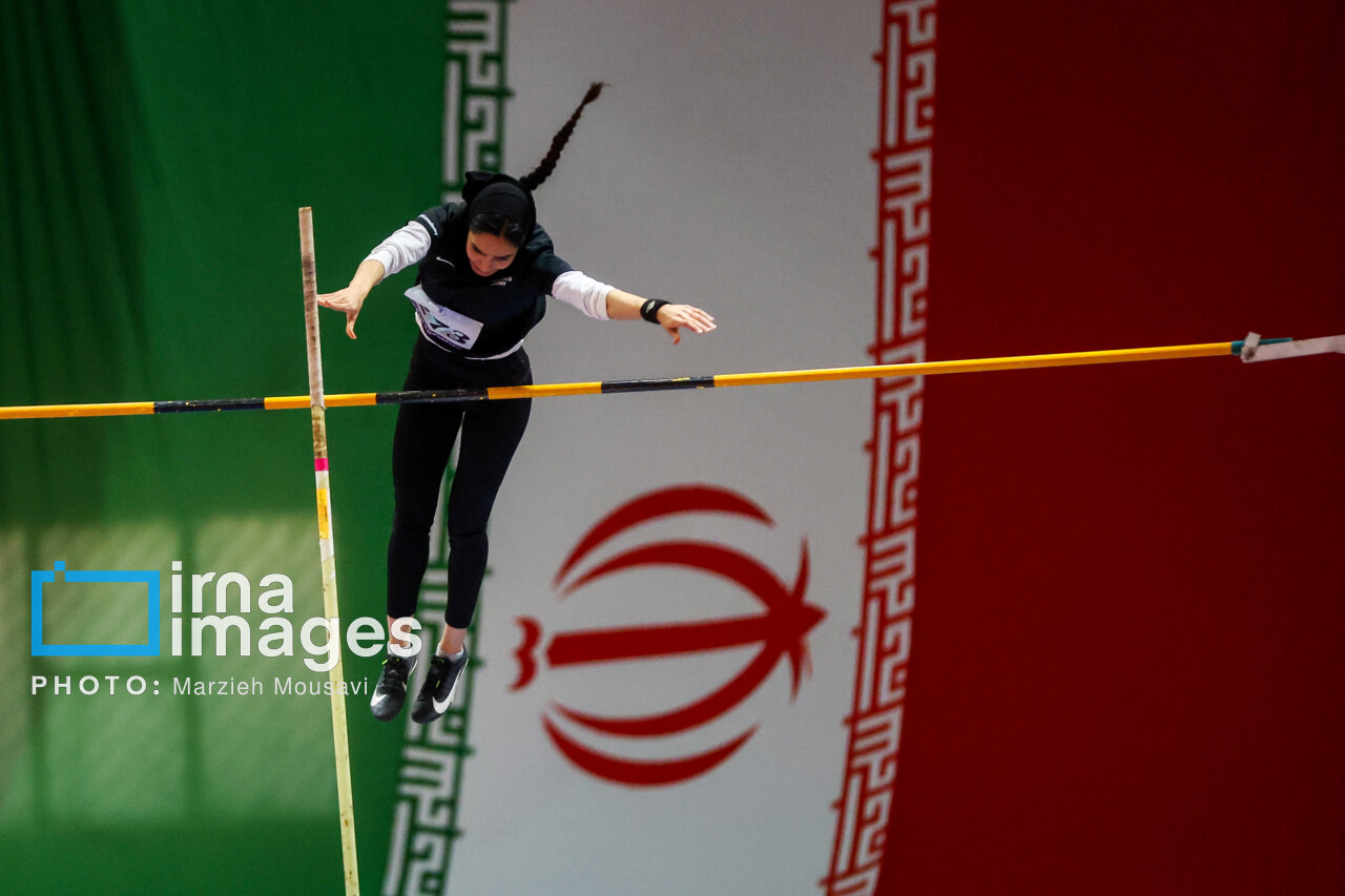 مسابقات دومیدانی زنان داخل سالن قهرمانی کشور