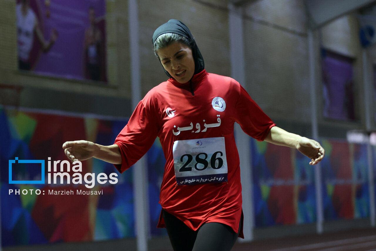 مسابقات دومیدانی زنان داخل سالن قهرمانی کشور