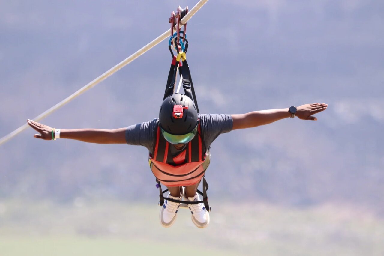 هیجان ۳کیلومتری در کوههای آفریقا