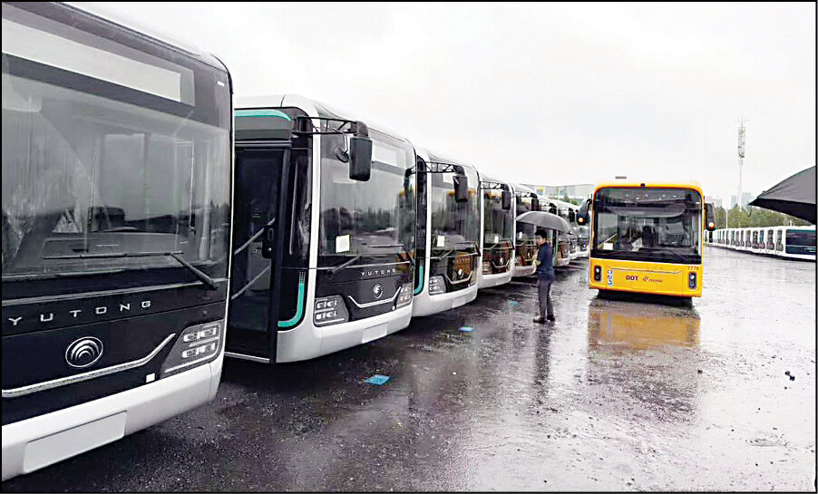 آمادگی کامل ناوگان اتوبوسرانی برای بارش برف و یخبندان