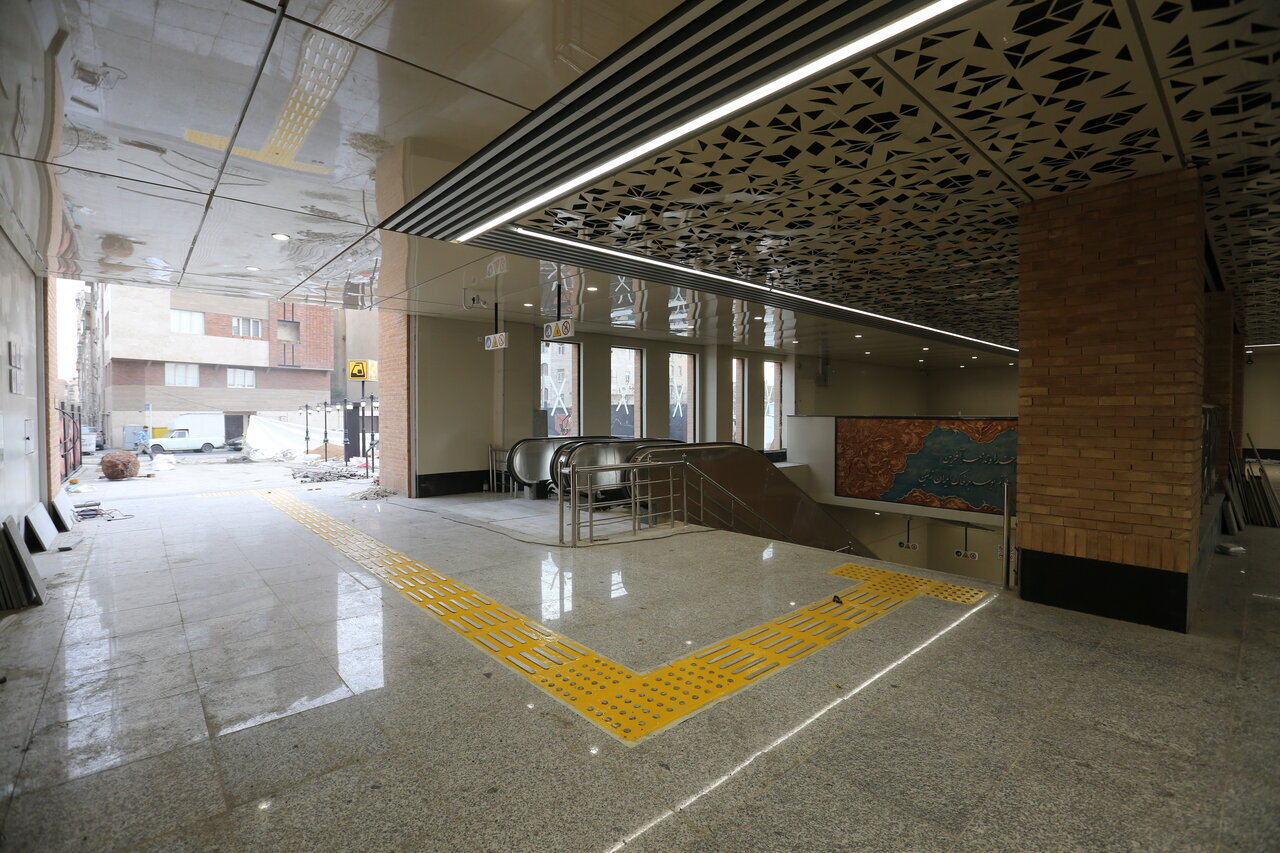 ایستگاه سرباز دی ماه افتتاح می‌شود