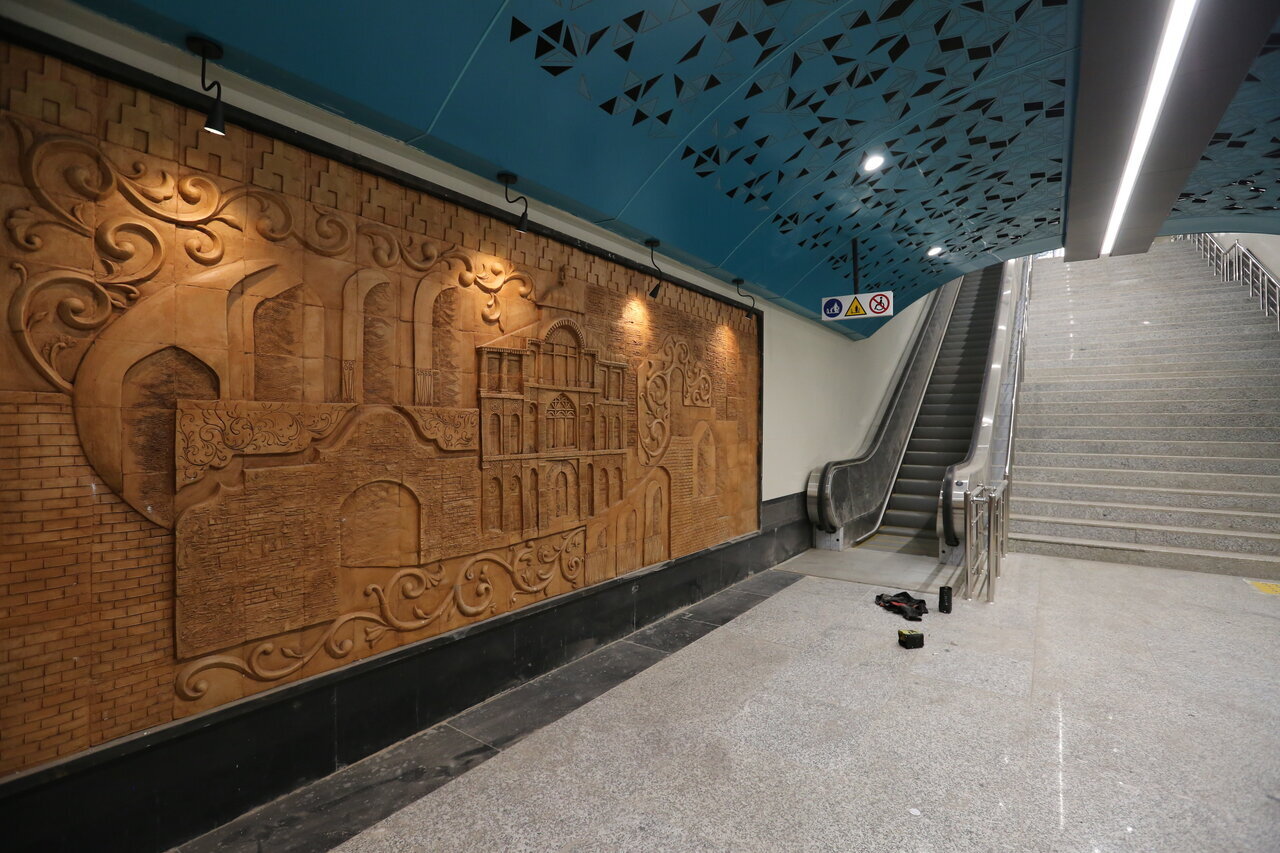 ایستگاه سرباز دی ماه افتتاح می‌شود