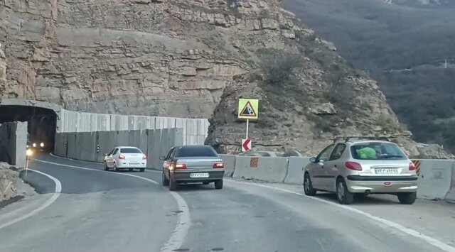 ترافیک روان و جوی آرام در جاده های شمالی/ ۵ محور مواصلاتی مسدود است