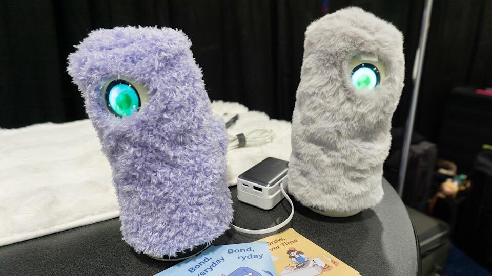 رباتهای بامزه و پشمالوی ژاپنی در نمایشگاه CES 2026