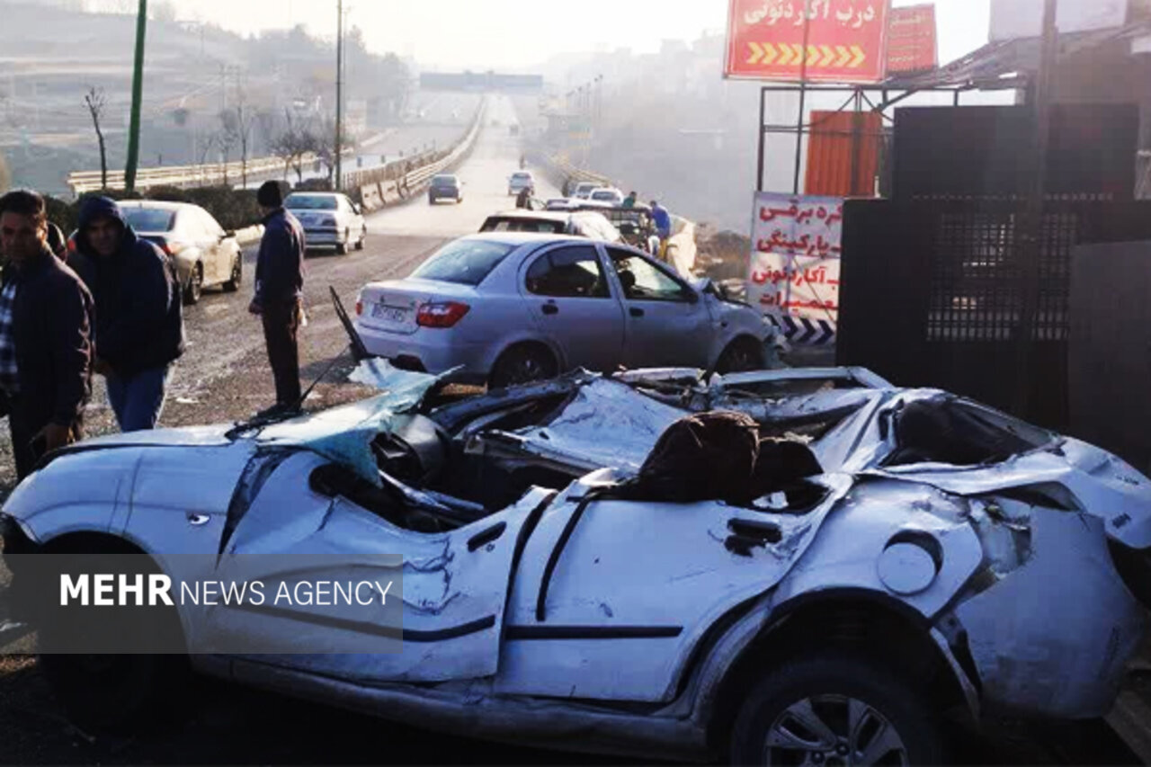 مازندران در چنبره حوادث؛ وقوع روزانه یک حادثه در آسمان و زمین