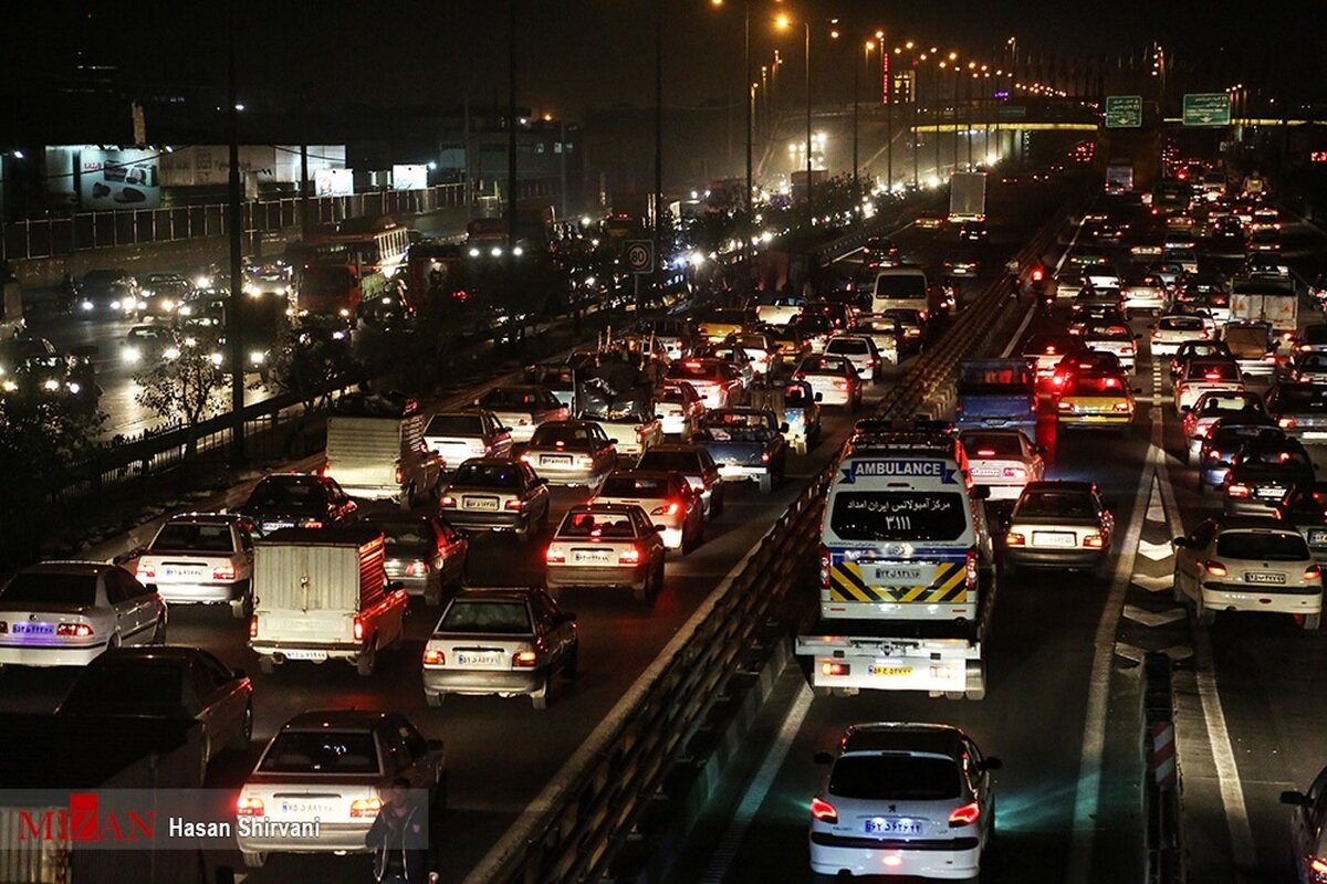 آزادراه تهران-کرج ۲ شب مسدود می‌شود