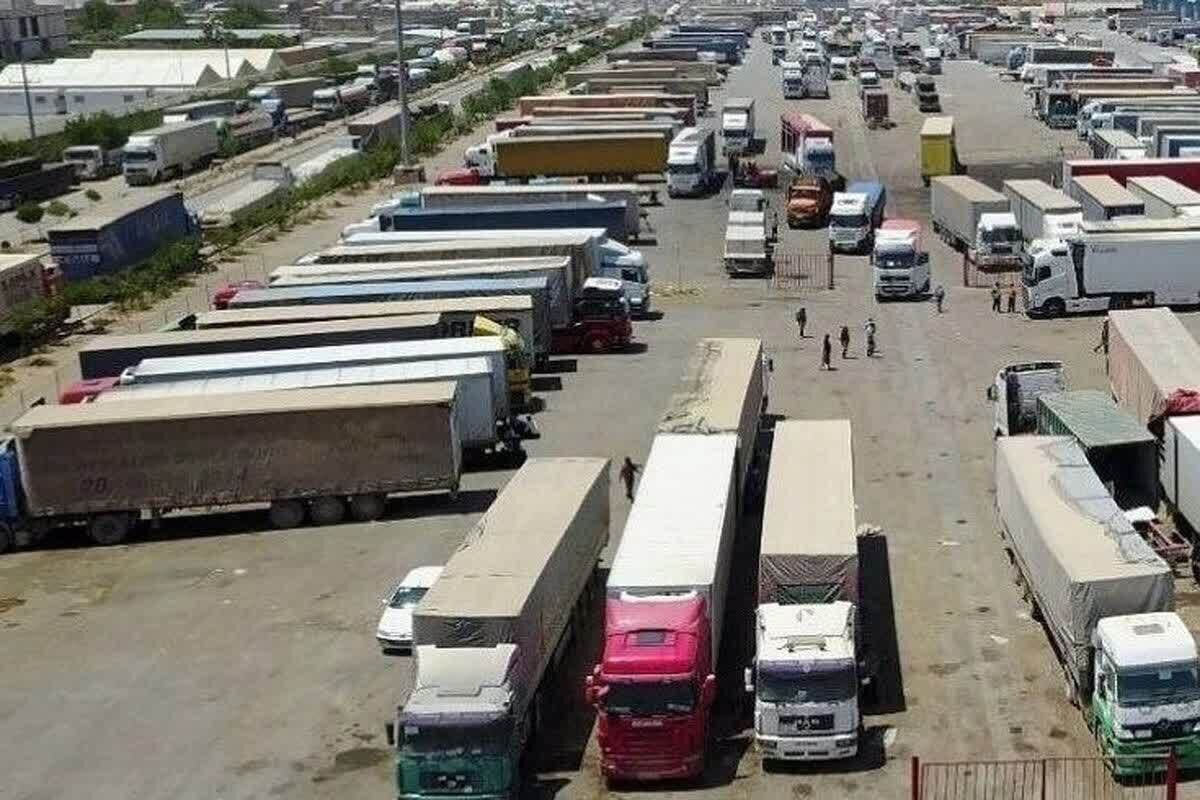 بازگشت تردد ناوگان حمل و نقل در گمرک دوغارون به روال عادی