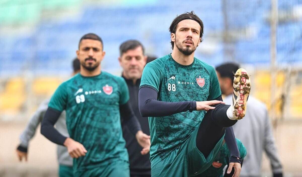 حضور مارکو باکیچ در اردوی خارجی پرسپولیس