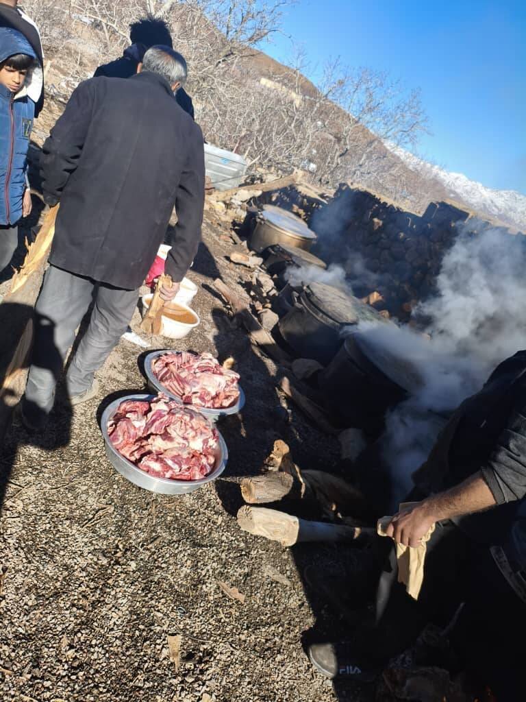 آیین «حلیم نذری» در روستای کبیر؛ از خاک تا دیگ، عشق امام حسین (ع) می‌جوشد