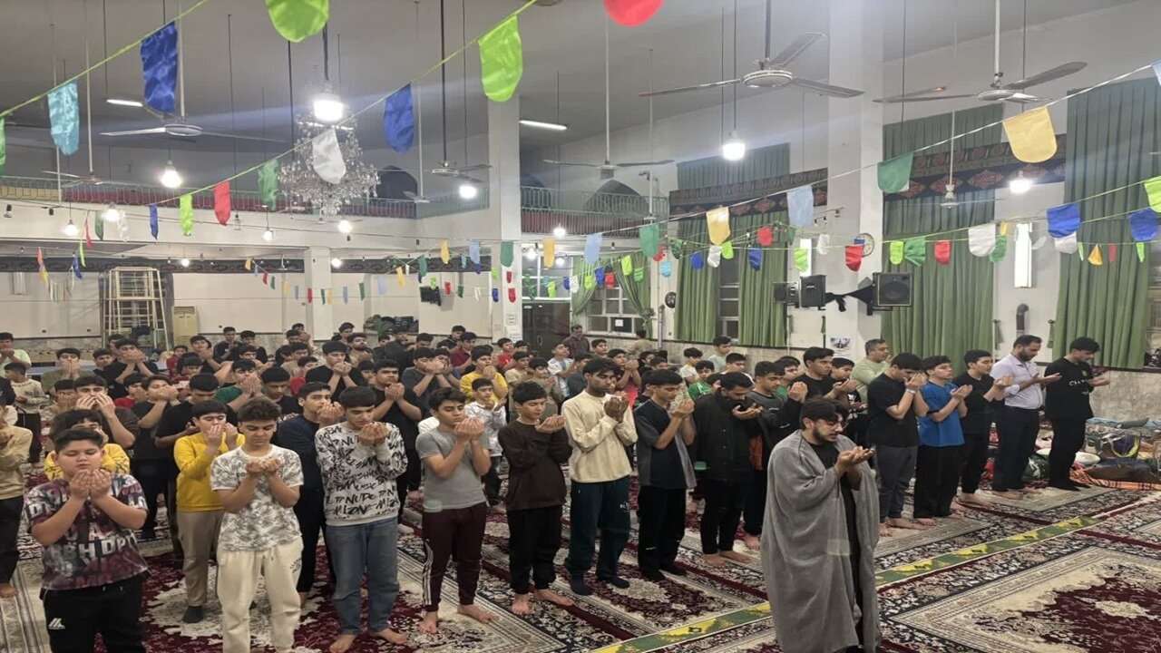اعتکاف نوجوانان علی آباد کتول به روایت تصاویر
