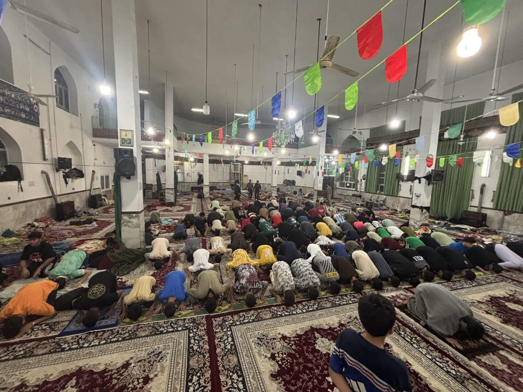 اعتکاف نوجوانان علی آباد کتول به روایت تصاویر