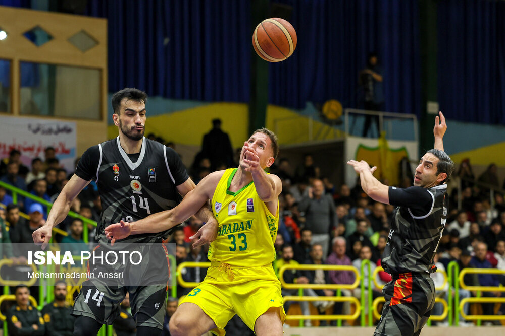 هفته پانزدهم لیگ برتر بسکتبال ایران؛ پالایش نفت آبادان - گلنور اصفهان