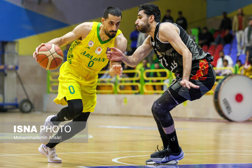 هفته پانزدهم لیگ برتر بسکتبال ایران؛ پالایش نفت آبادان - گلنور اصفهان