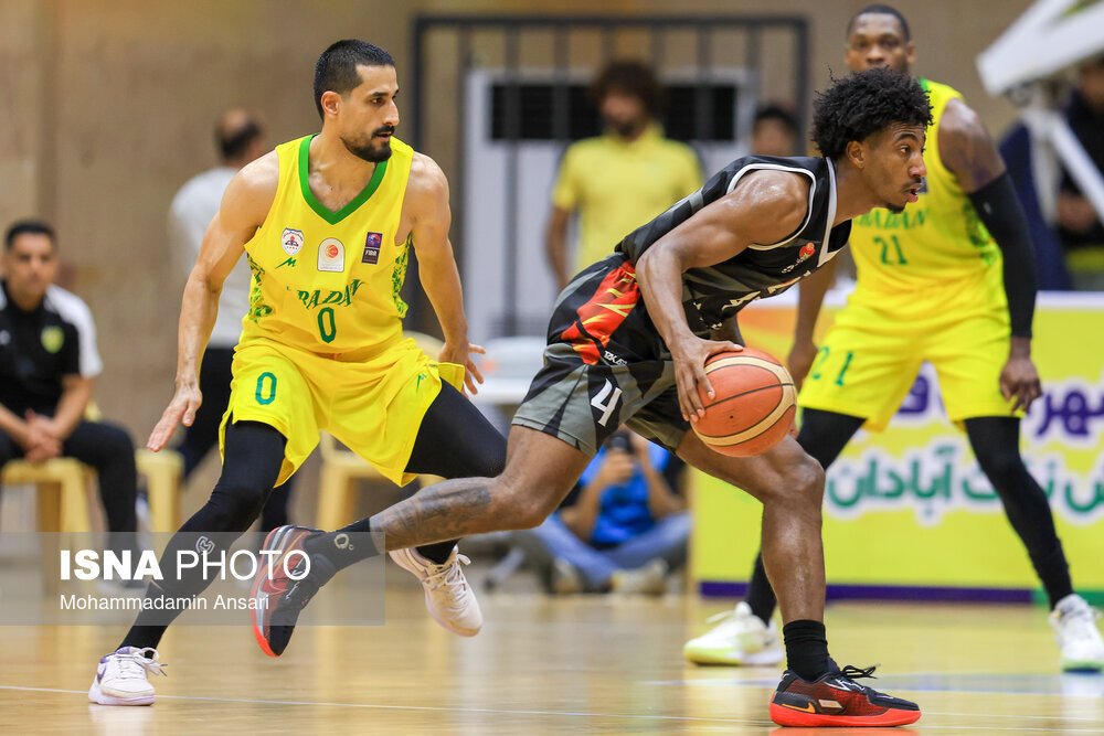 هفته پانزدهم لیگ برتر بسکتبال ایران؛ پالایش نفت آبادان - گلنور اصفهان