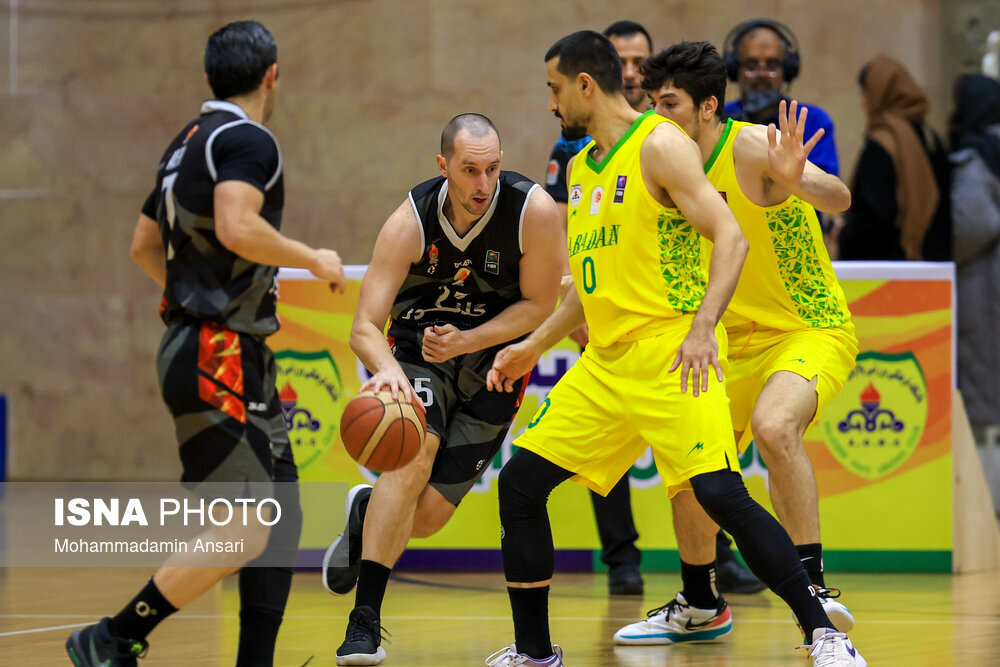 هفته پانزدهم لیگ برتر بسکتبال ایران؛ پالایش نفت آبادان - گلنور اصفهان