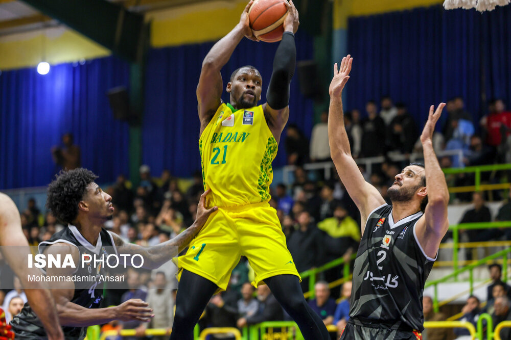 هفته پانزدهم لیگ برتر بسکتبال ایران؛ پالایش نفت آبادان - گلنور اصفهان