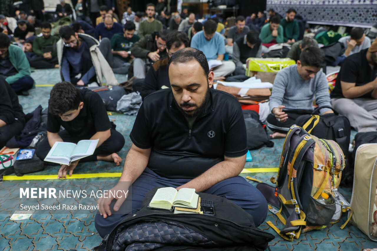 مراسم معنوی «ام‌داوود» در دانشگاه تهران