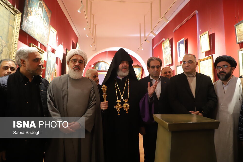 مراسم تولد و غسل تعمید حضرت عیسی (ع) در تبریز