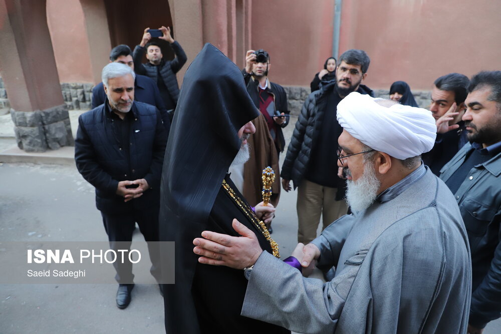 مراسم تولد و غسل تعمید حضرت عیسی (ع) در تبریز