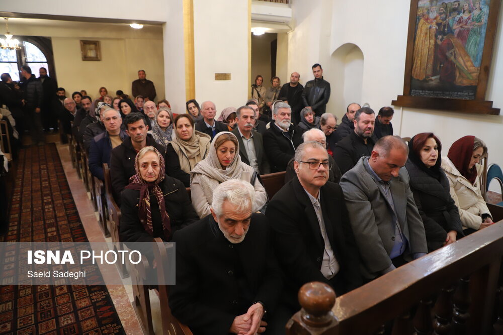 مراسم تولد و غسل تعمید حضرت عیسی (ع) در تبریز