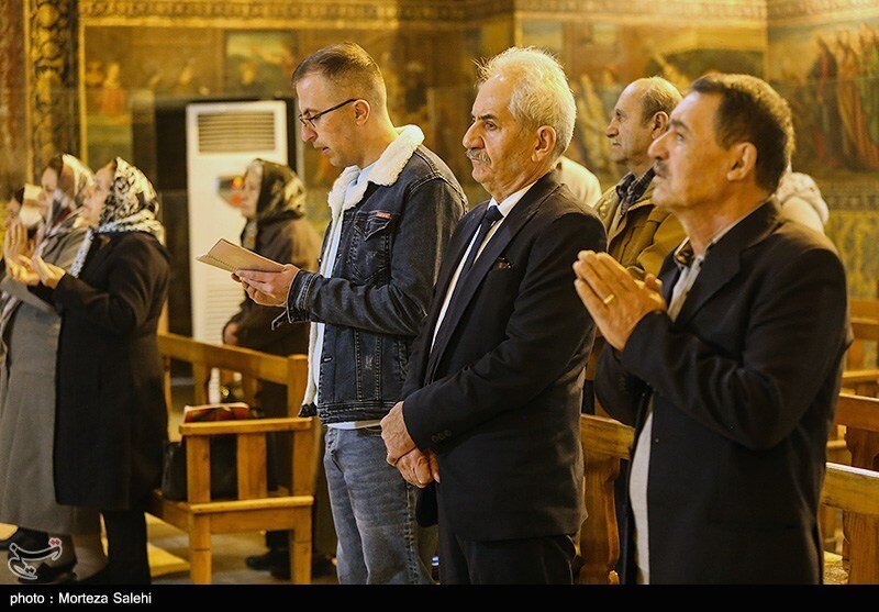 آیین مذهبی میلاد مسیح در کلیسای بتلحم مقدس-اصفهان