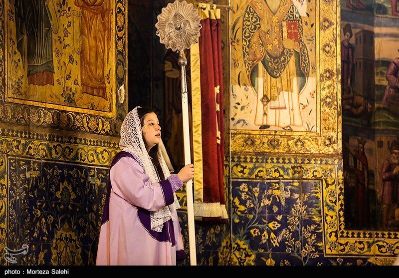 آیین مذهبی میلاد مسیح در کلیسای بتلحم مقدس-اصفهان