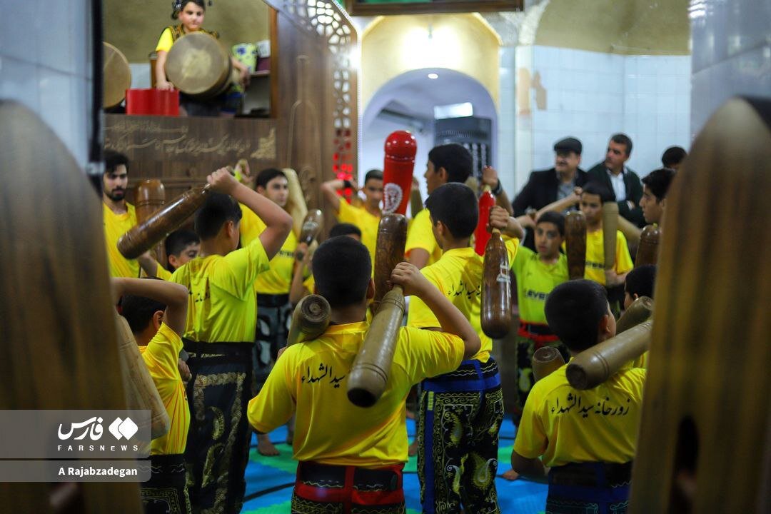 نوجوانی با مرام پهلوانی در یزد