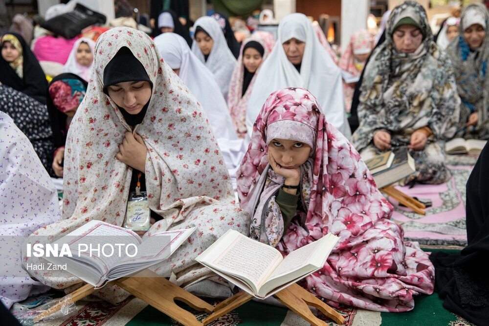 مراسم معنوی اعتکاف - تهران