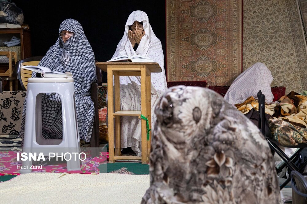 مراسم معنوی اعتکاف - تهران