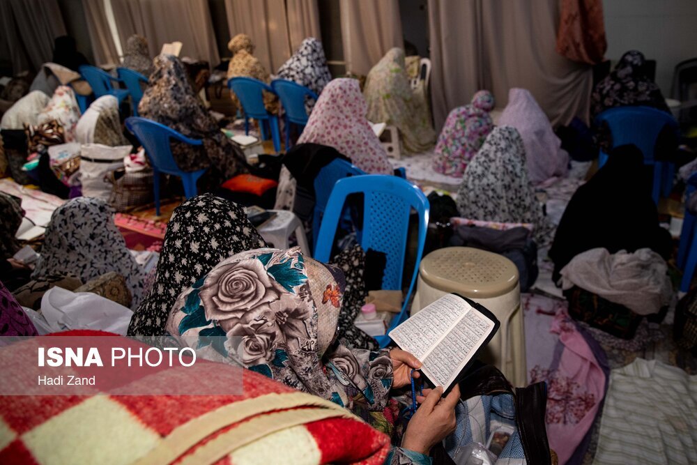 مراسم معنوی اعتکاف - تهران