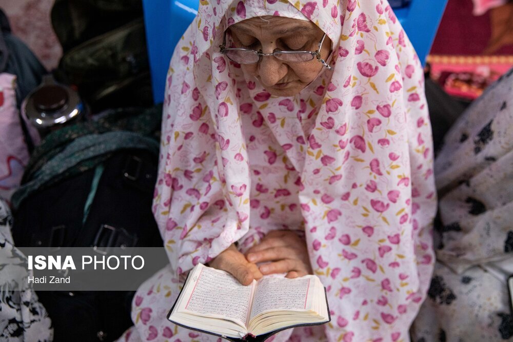 مراسم معنوی اعتکاف - تهران