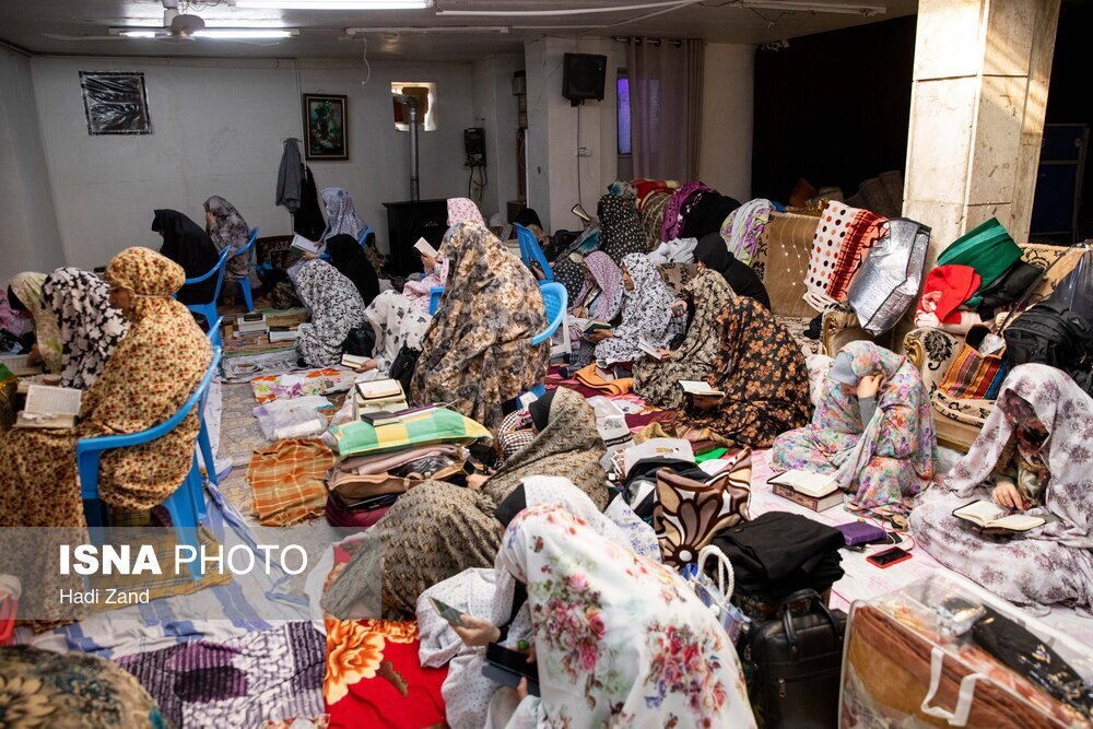 مراسم معنوی اعتکاف - تهران