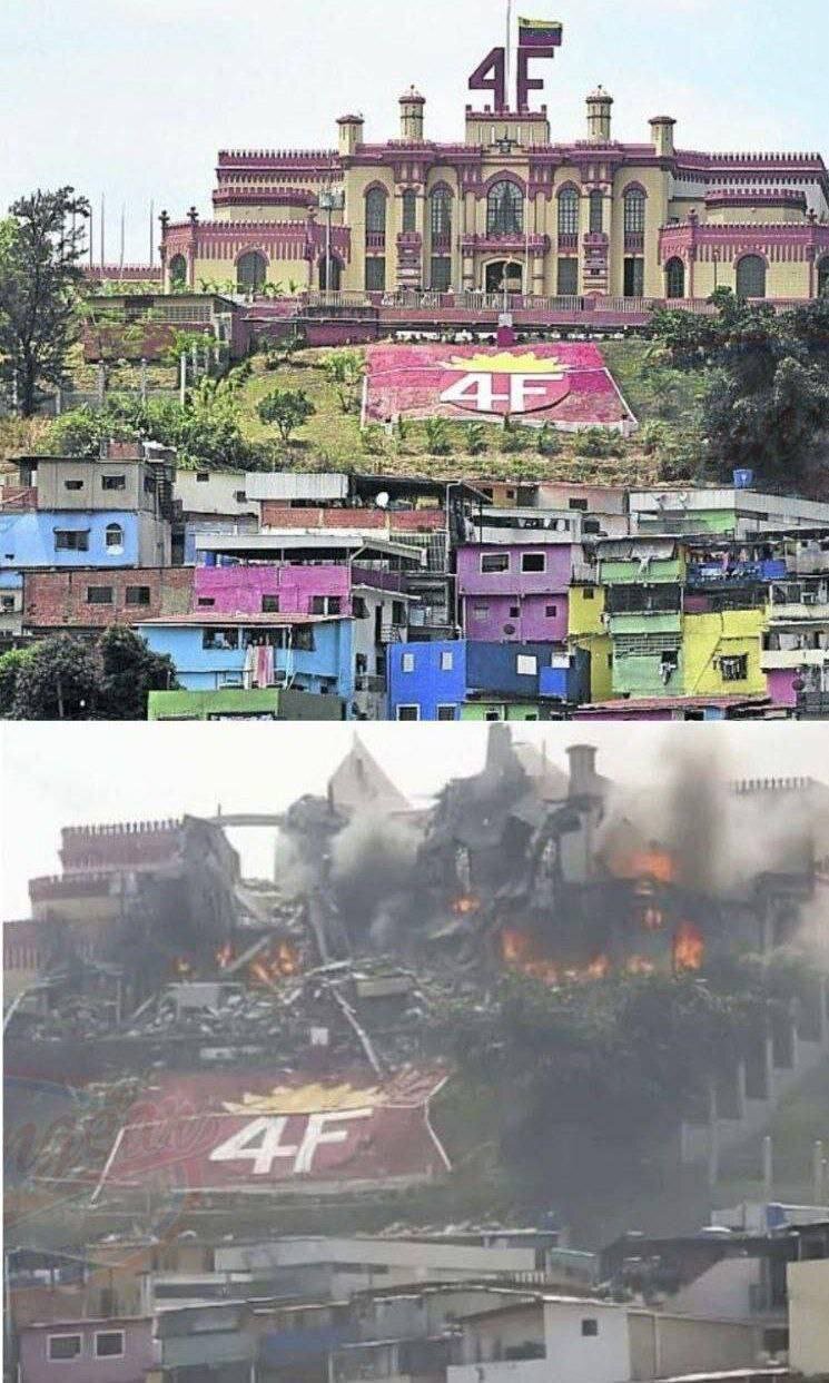 قبر چاوز قبل و بعد از حمله آمریکا +عکس