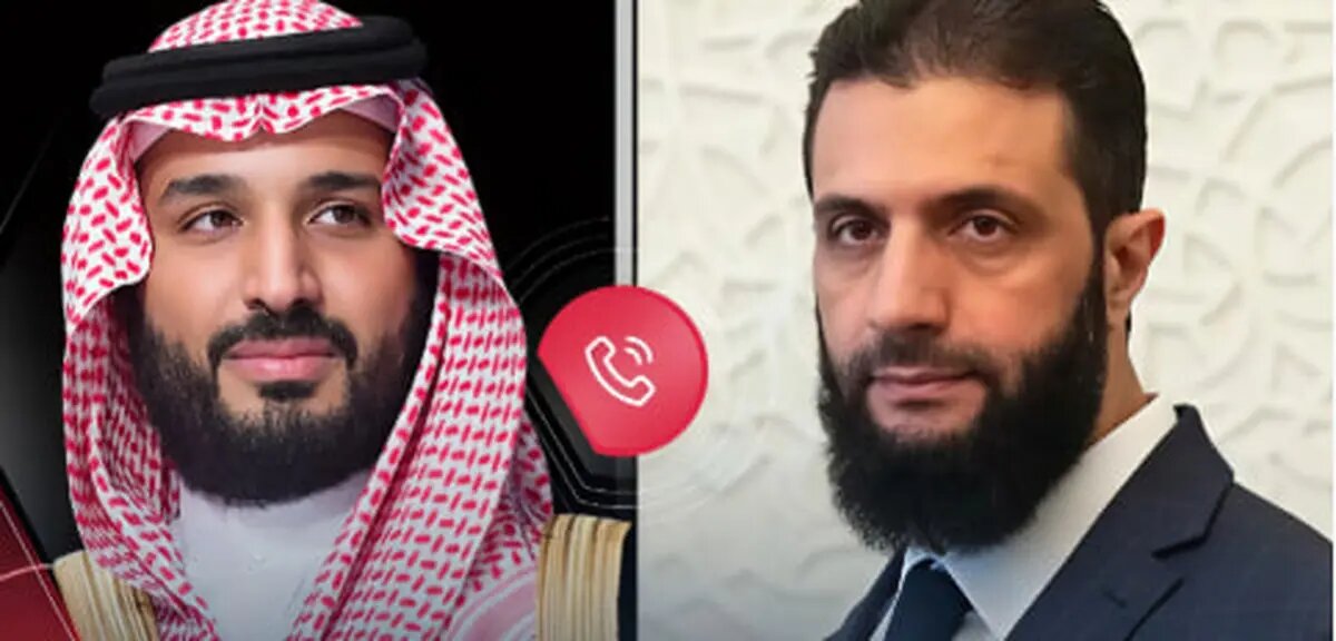 گفتوگوی تلفنی بن سلمان و الجولانی