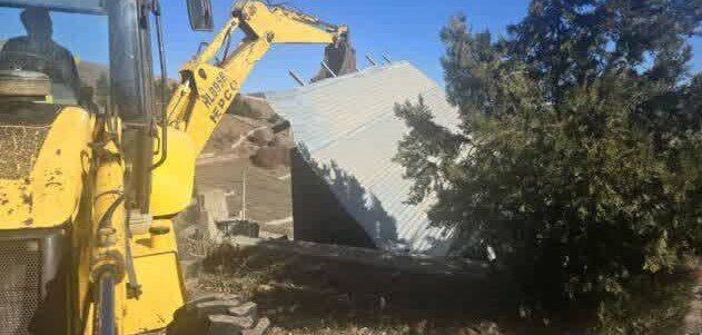 قلعوقمع ساختوسازهای غیرمجاز در ۳۱ هزار مترمربع از اراضی کلاردشت