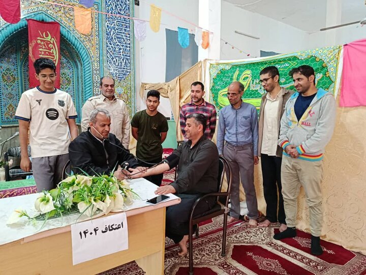 خدمات رایگان سلامت در مساجد شهرستان دیّر ارائه شد