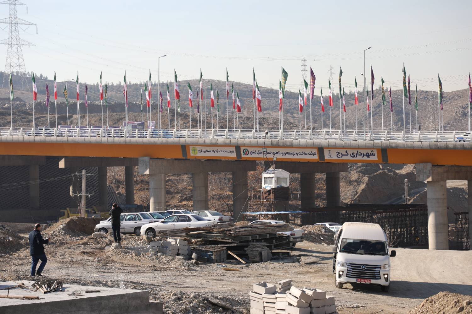 افتتاح پل شهید سید حسن نصرالله در البرز / شاهکار مهندسی برای تسهیل ترافیک غرب استان + فیلموعکس