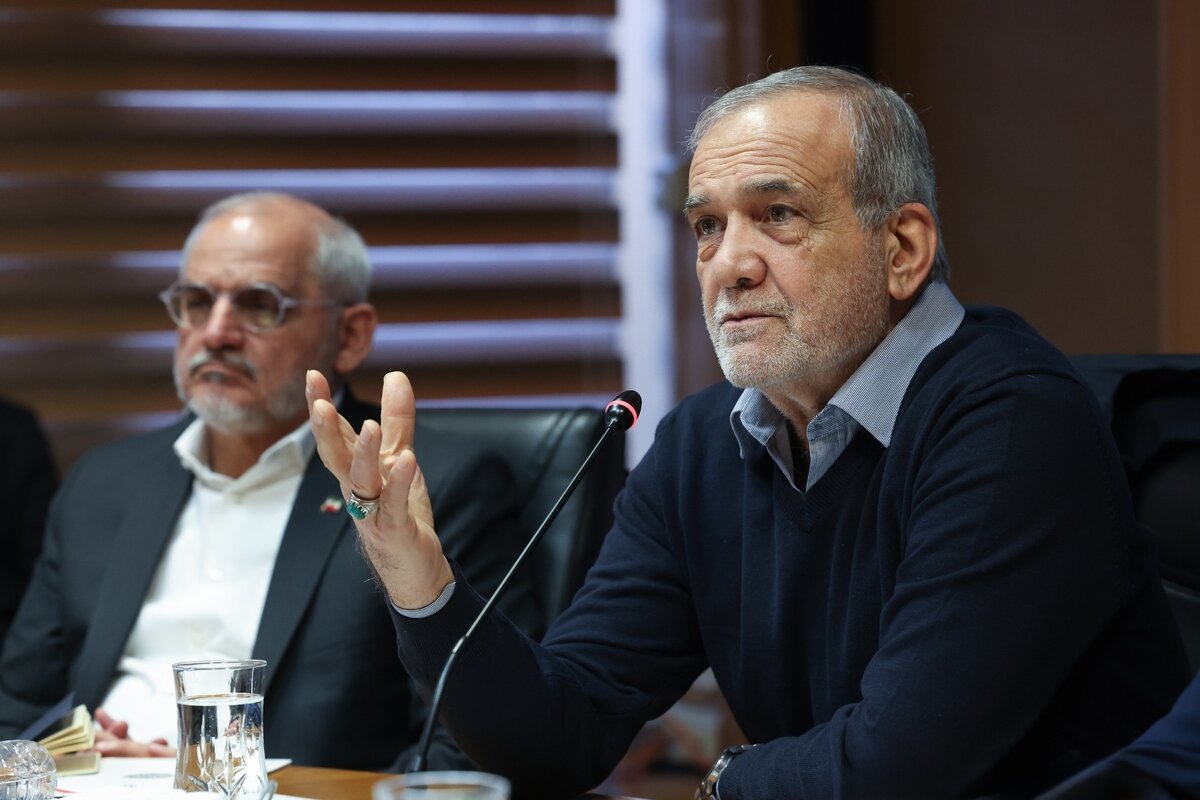 پزشکیان: هر صدایی که وحدت مردم را بشکند، حرف اسرائیل است + فیلم