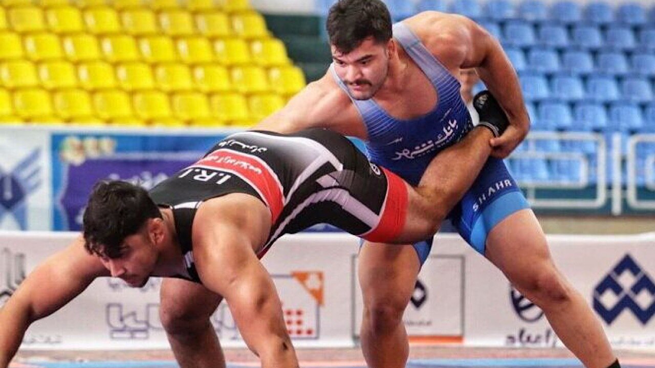 دوئل غول‌های کشتی ایران در یاریگین