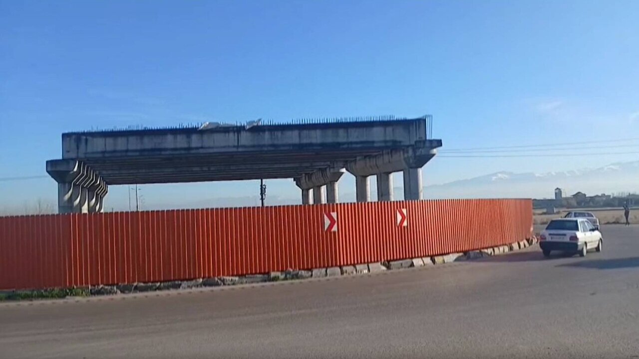 گلایه شهروندان بابل از پل نیمه کاره کمربندی جنوبی