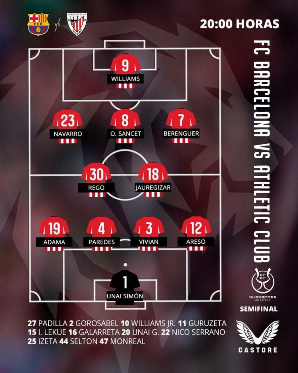 ترکیب بارسا؛ استارت سوپرجام بدون یامال!