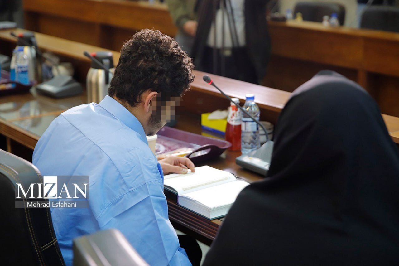 عکس/ مراسم گذشت از قصاص متهم ردیف اول پرونده قتل «امیرمحمد خالقی»