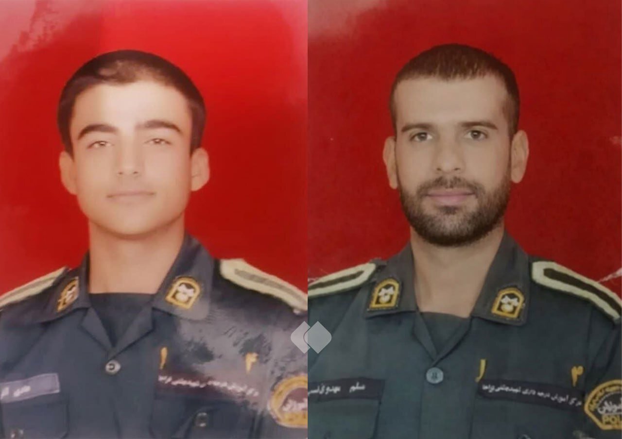 تصاویر دو پلیس شهید در لردگان منتشر شد