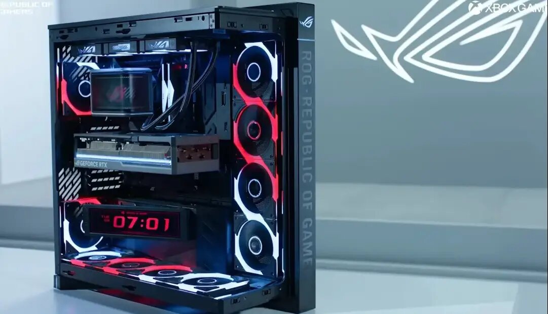 جاه‌طلبانه‌ترین کیس ایسوس با طراحی پانورامیک معرفی شد