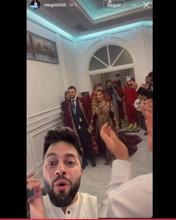 جشن نامزدی باشکوه ستاره استقلال در مادرید