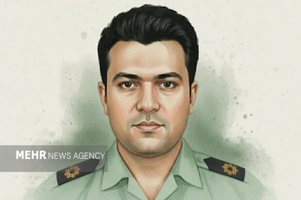 اولین تصویر شهید «محمود حقیقت» که در ایرانشهر به شهادت رسید